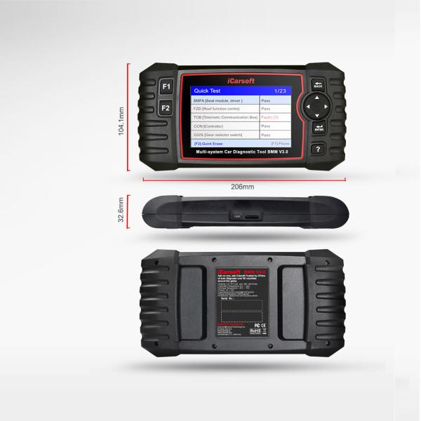 Professional Scanner Full System Diagnostics iCarsoft BMM V3.0 for BMW / Mini / Rolls Royce